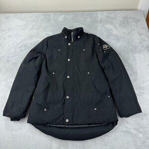 Moose Knuckles Black Down Jacket Men's Size L
